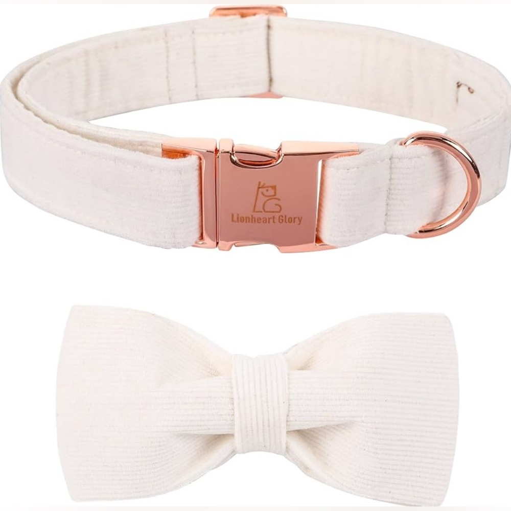 Lionheart Glory Dog Collar With Bow